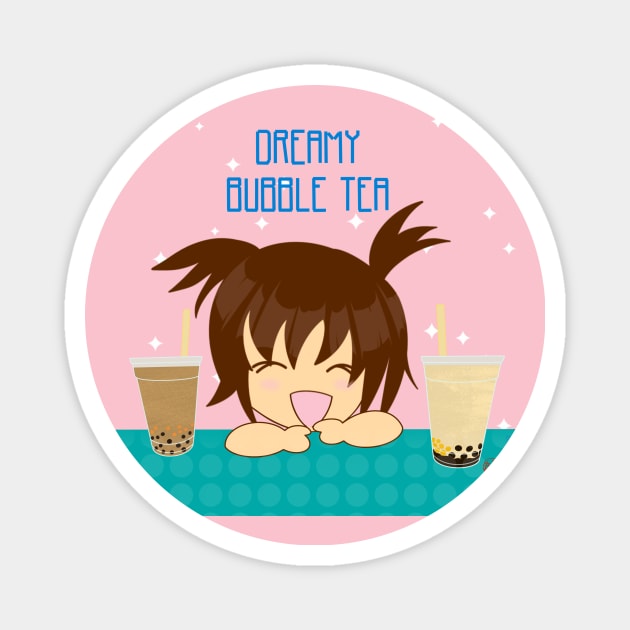 Bubble tea Magnet by EV Visuals